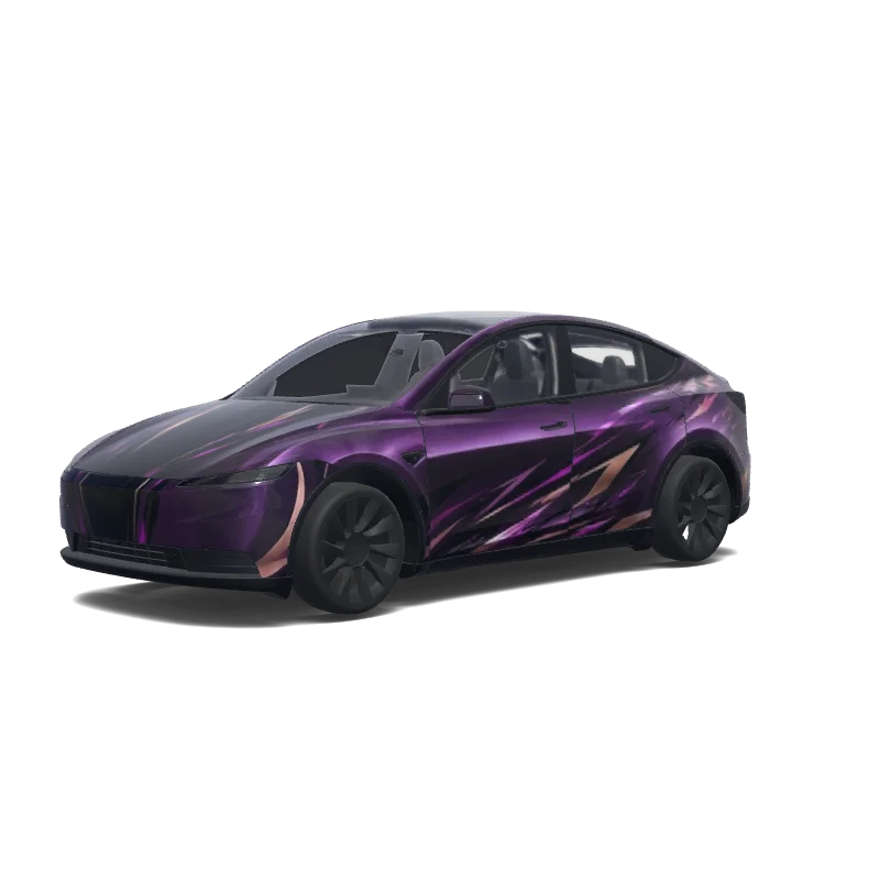 Tesla Model Y (2025+ Standard) custom wrap design