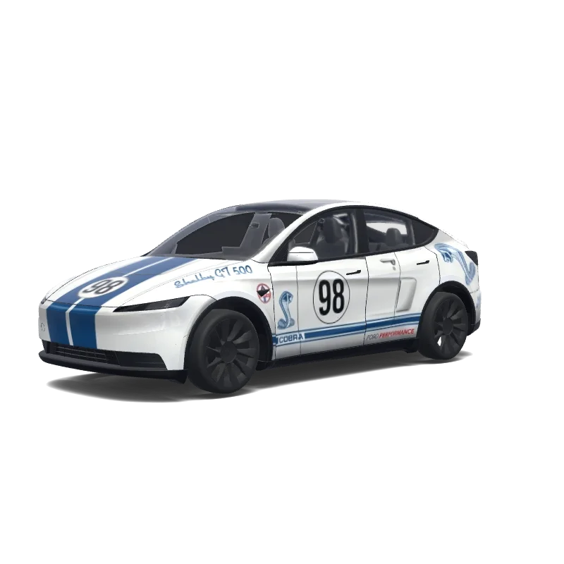 Tesla Model Y (2025+ Standard) custom wrap design