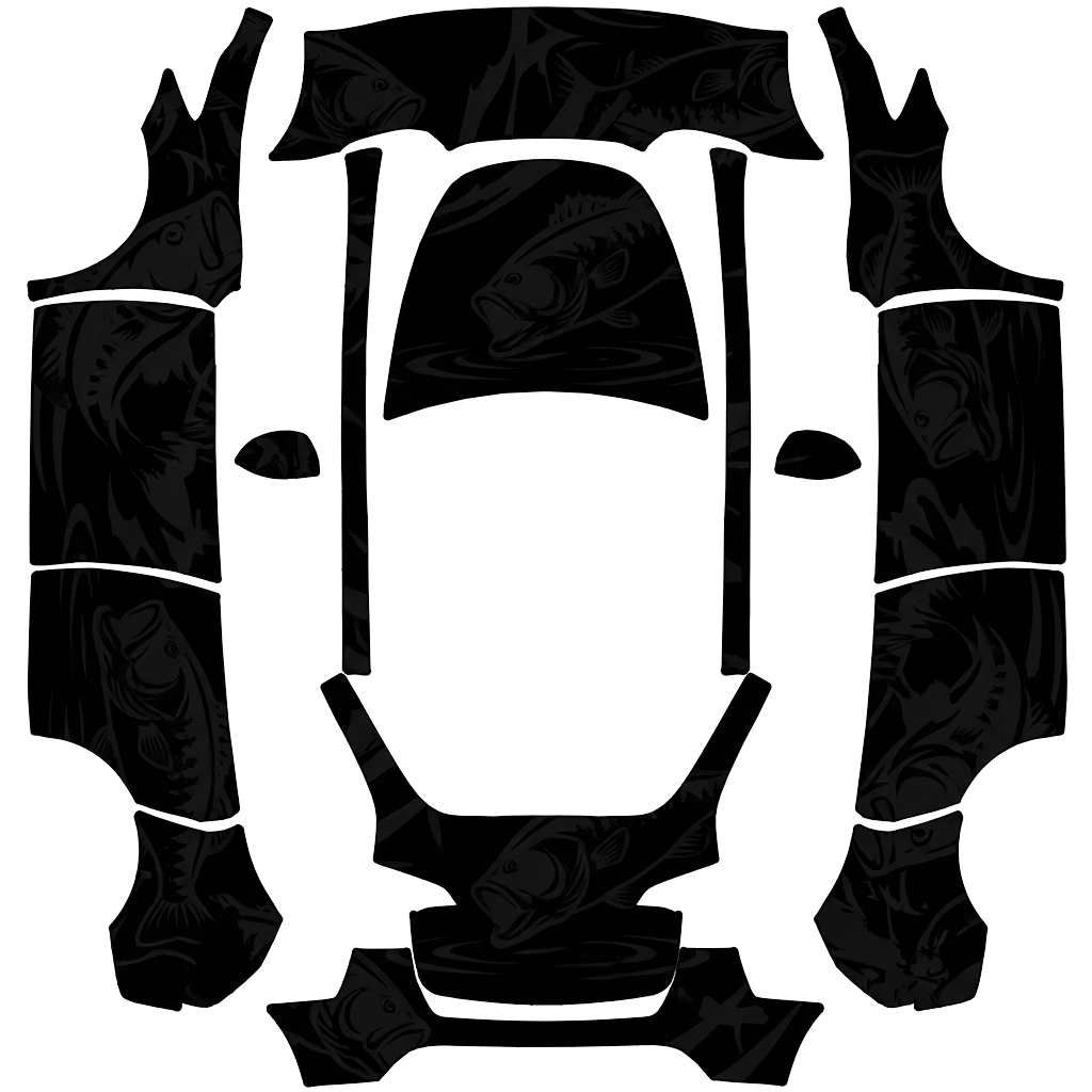 Model Y Wrap Design - flat wrap PNG for Model Y Paint Shop