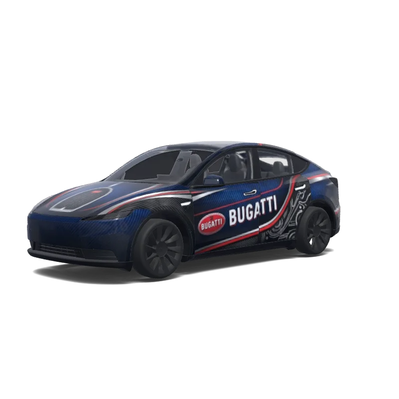 Tesla Model Y (2025+ Standard) custom wrap design