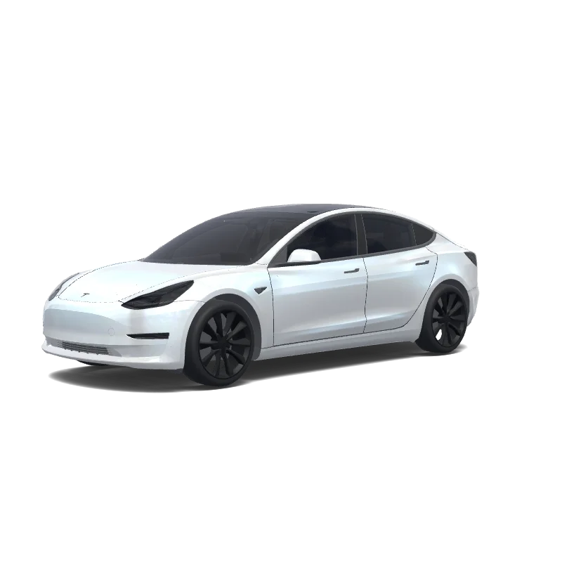 Tesla Model 3 anpassad wrap-design
