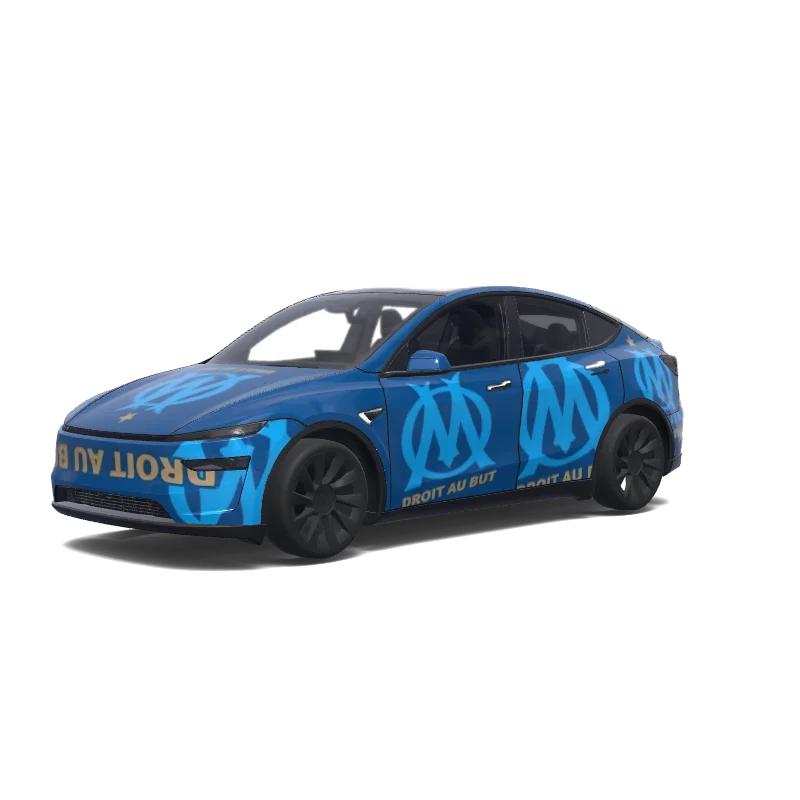 Tesla Model Y (2025+ Premium) custom wrap design