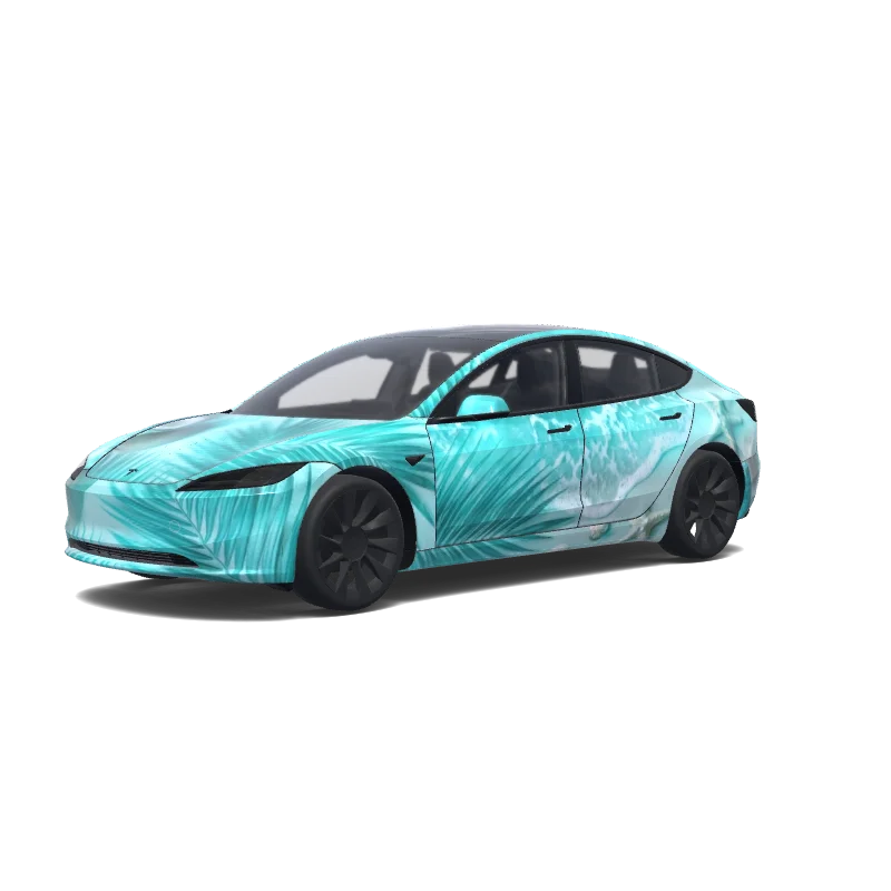Individuelles Folierungsdesign für Tesla Model 3 (2024+ Standard/Premium)