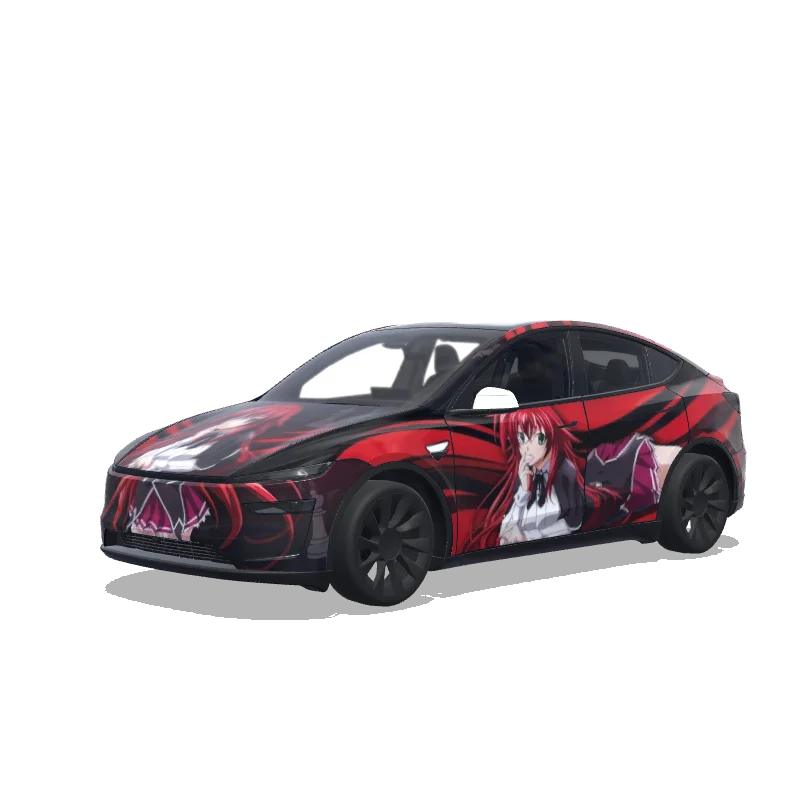 Tesla Model Y (2025+ Premium) custom wrap design