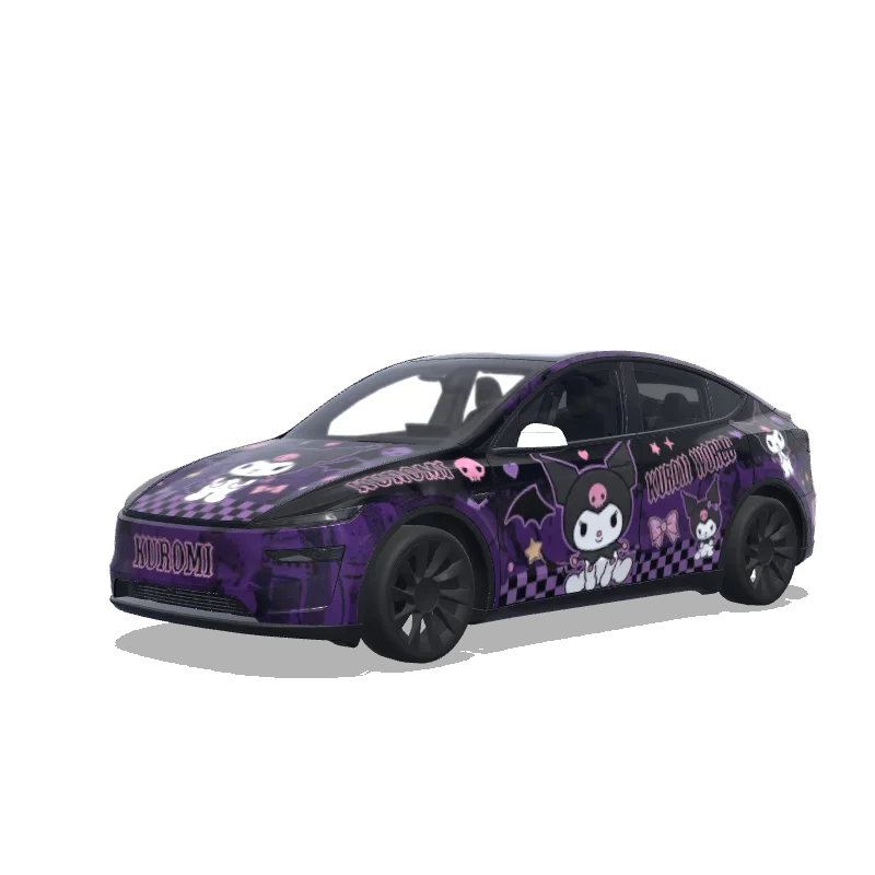 Tesla Model Y (2025+ Premium) custom wrap design
