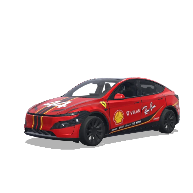 Tesla Model Y (2025+ Premium) custom wrap design