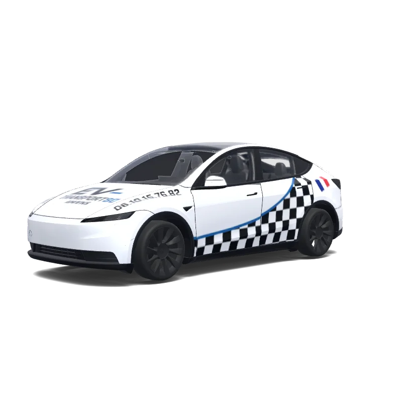 Tesla Model Y (2025+ Standard) custom wrap design