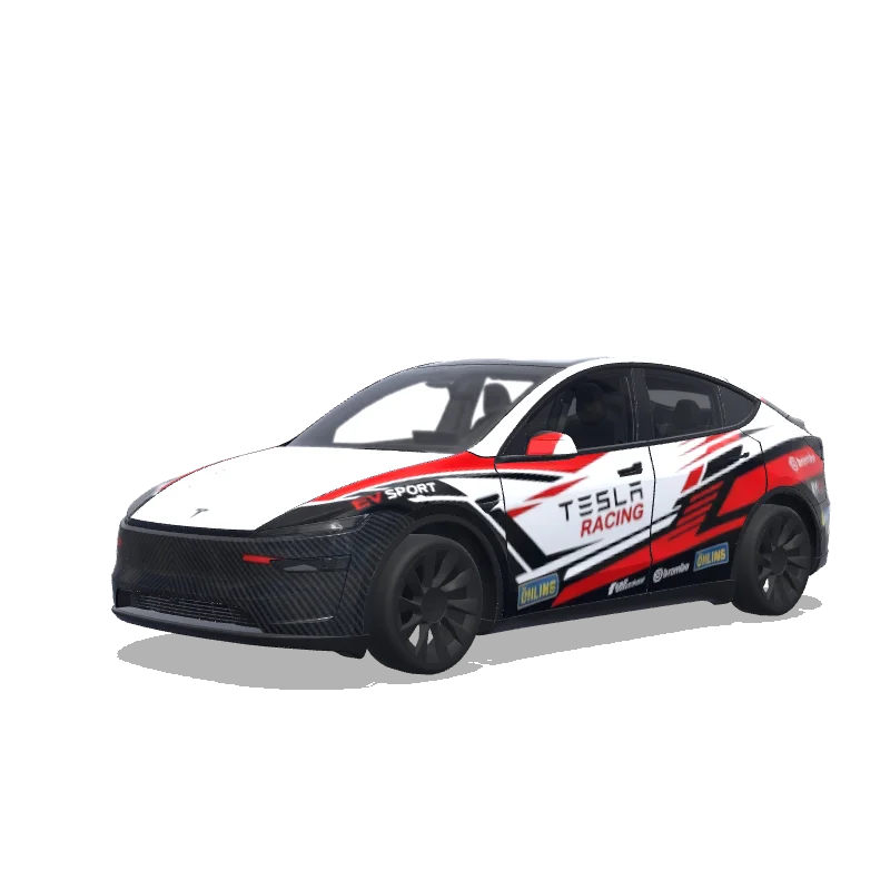 Tesla Model Y (2025+ Premium) custom wrap design