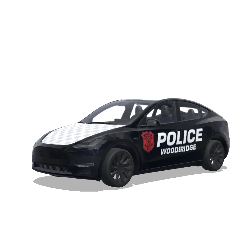 Tesla Model Y custom wrap design