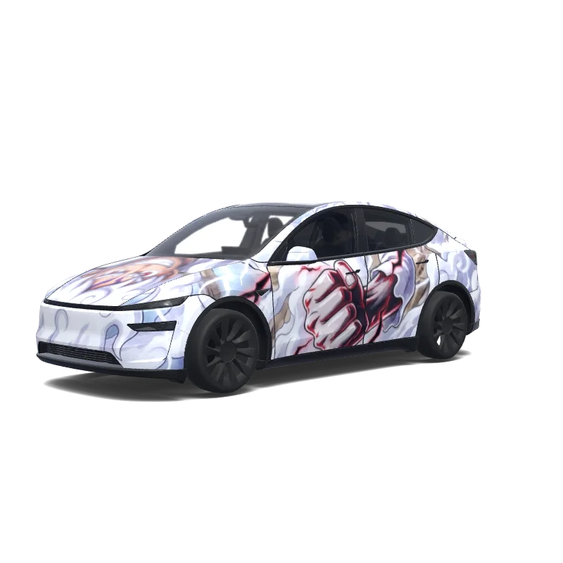 Tesla Model Y (2025+ Premium) custom wrap design