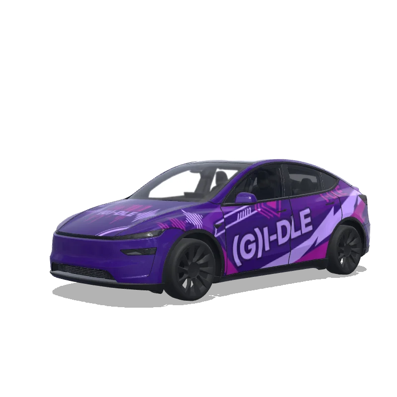 Tesla Model Y (2025+ Premium) custom wrap design