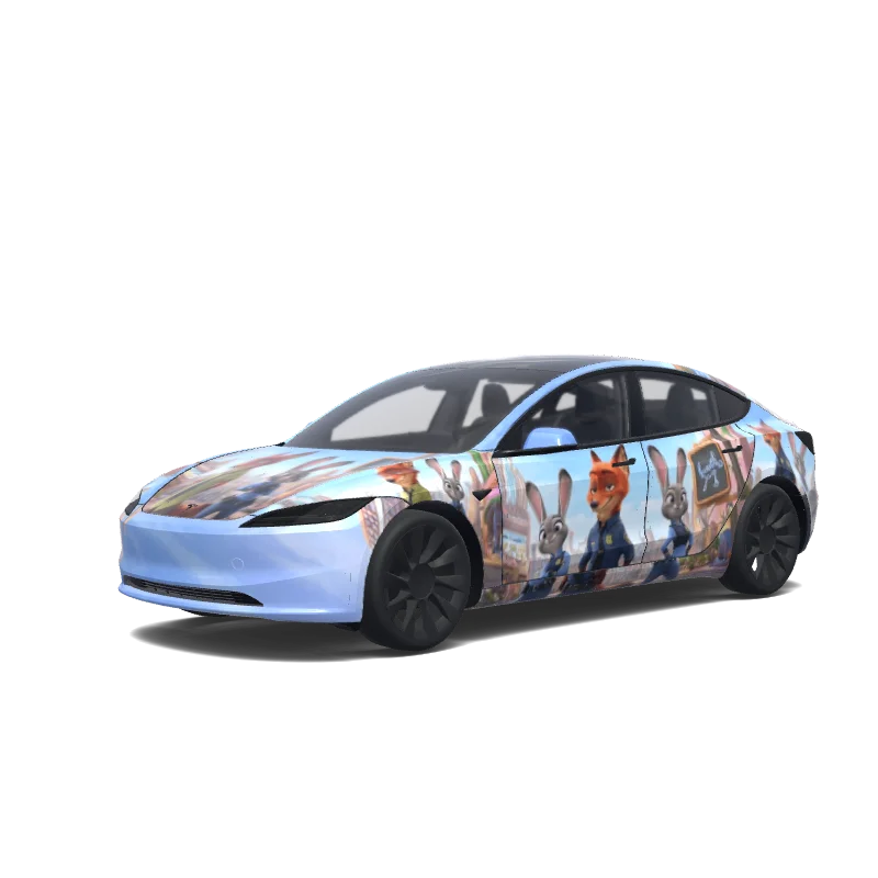 Model 3 (2024+) Standard & Premium Design - Tesla Model 3 (2024+ Standard/Premium) wrap