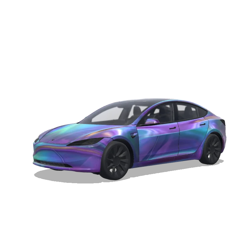 Individuelles Folierungsdesign für Tesla Model 3 (2024+ Standard/Premium)