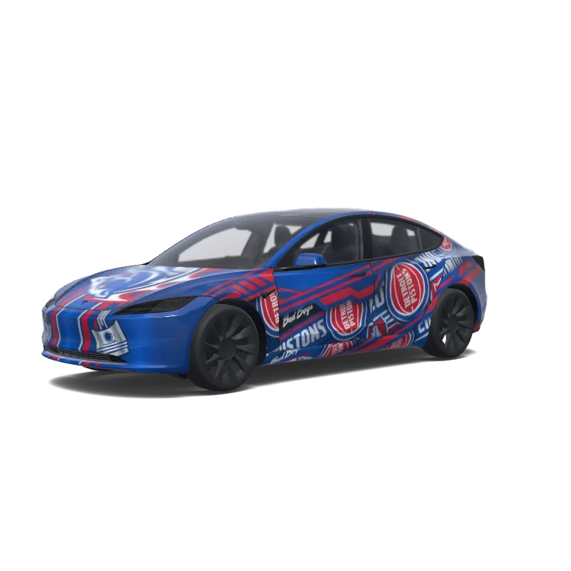 Tesla Model 3 (2024+ Standard/Premium) custom wrap design