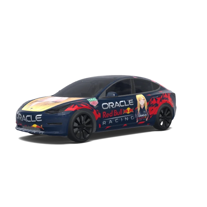 Tesla Model 3 custom wrap design