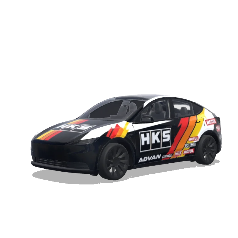 Tesla Model Y (2025+ Standard) custom wrap design