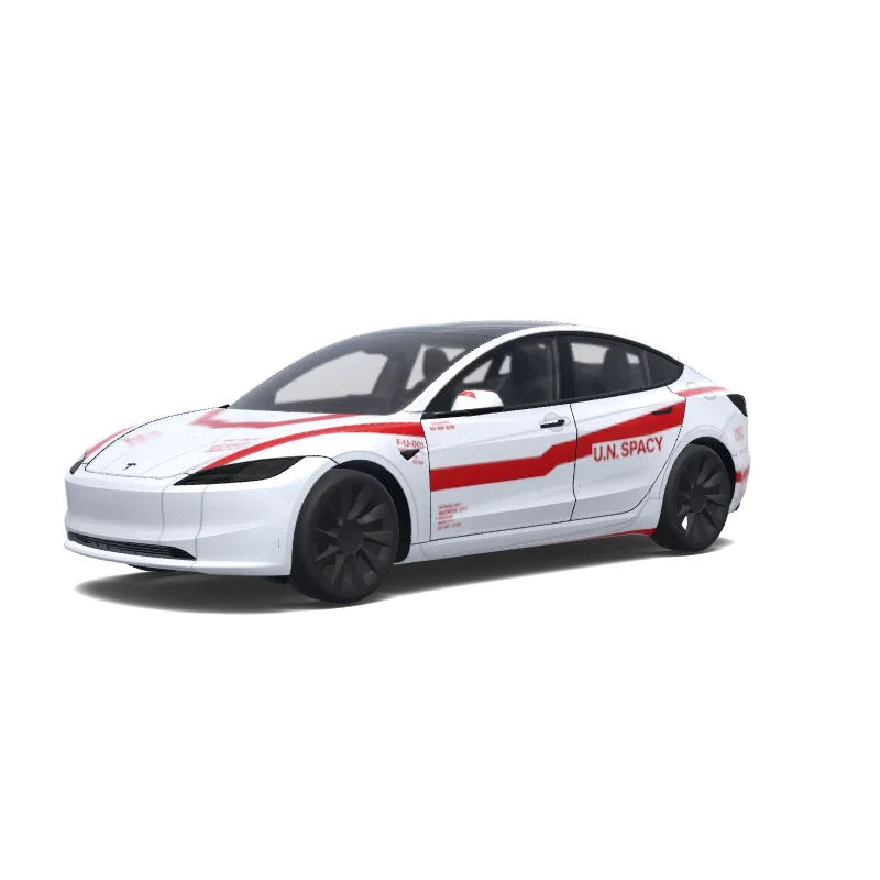 Macross VF-1J - Tesla Model 3 (2024+ Standard/Premium) wrap