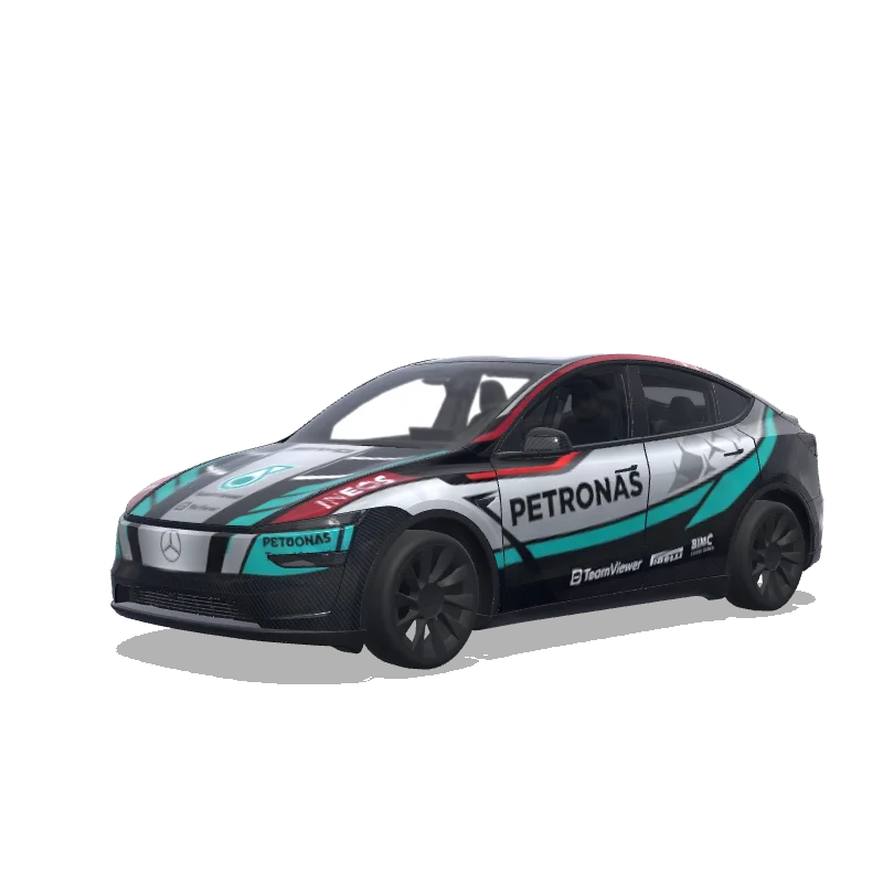 Tesla Model Y (2025+ Premium) custom wrap design