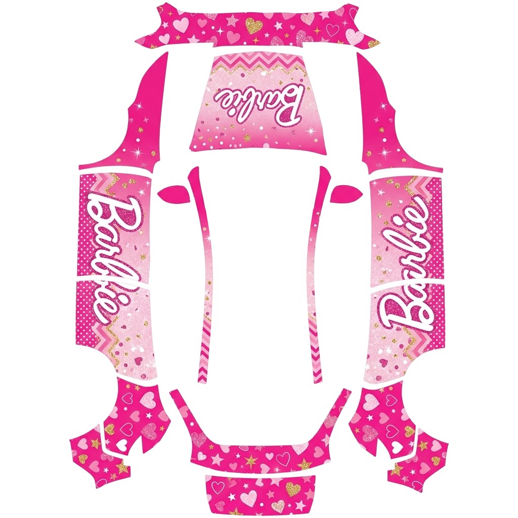 Model Y Wrap Design - flat wrap PNG for Model Y (2025+ Standard) Paint Shop