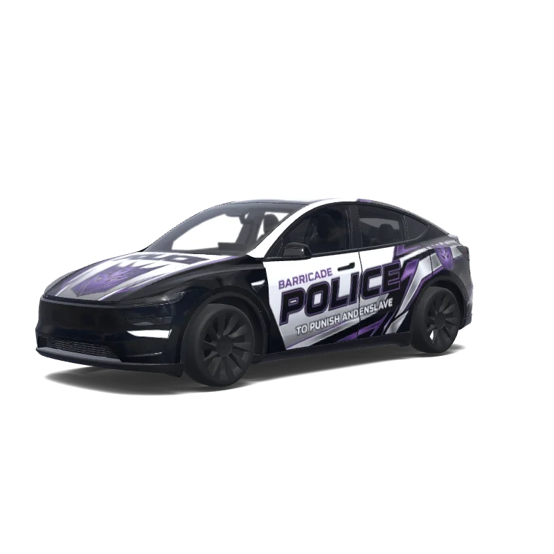 Tesla Model Y (2025+ Premium) custom wrap design