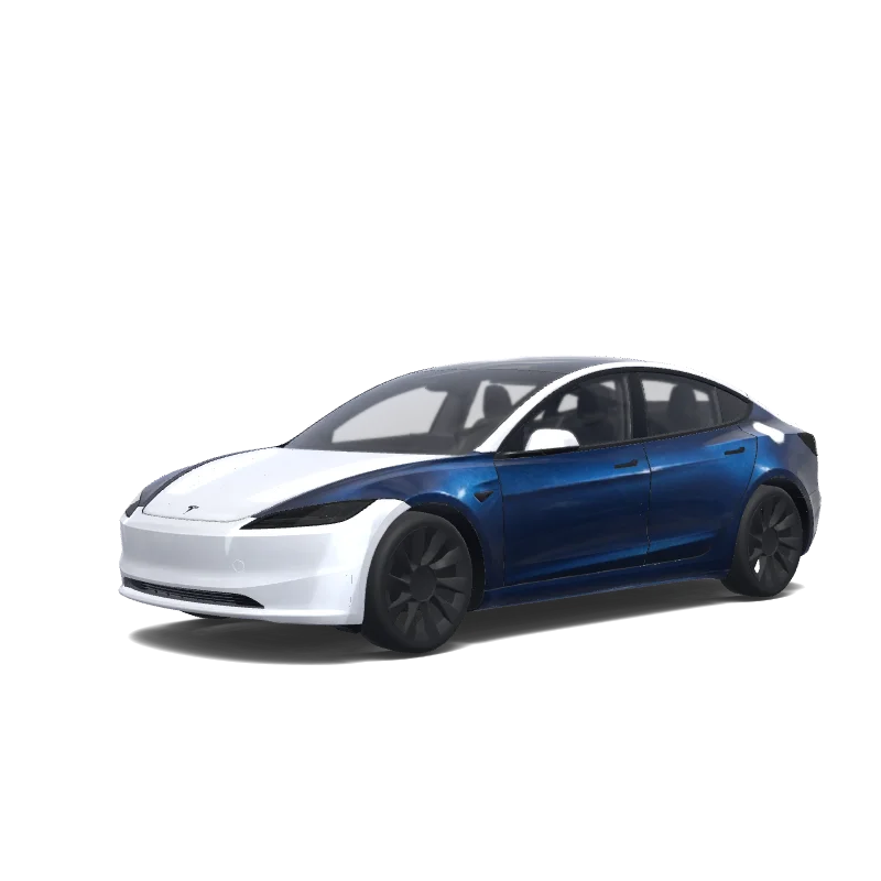 Tesla Model 3 (2024+ Standard/Premium) custom wrap design