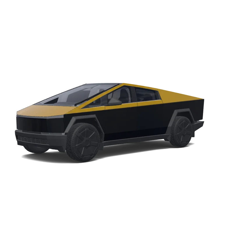 Tesla Cybertruck tilpasset wrap-design
