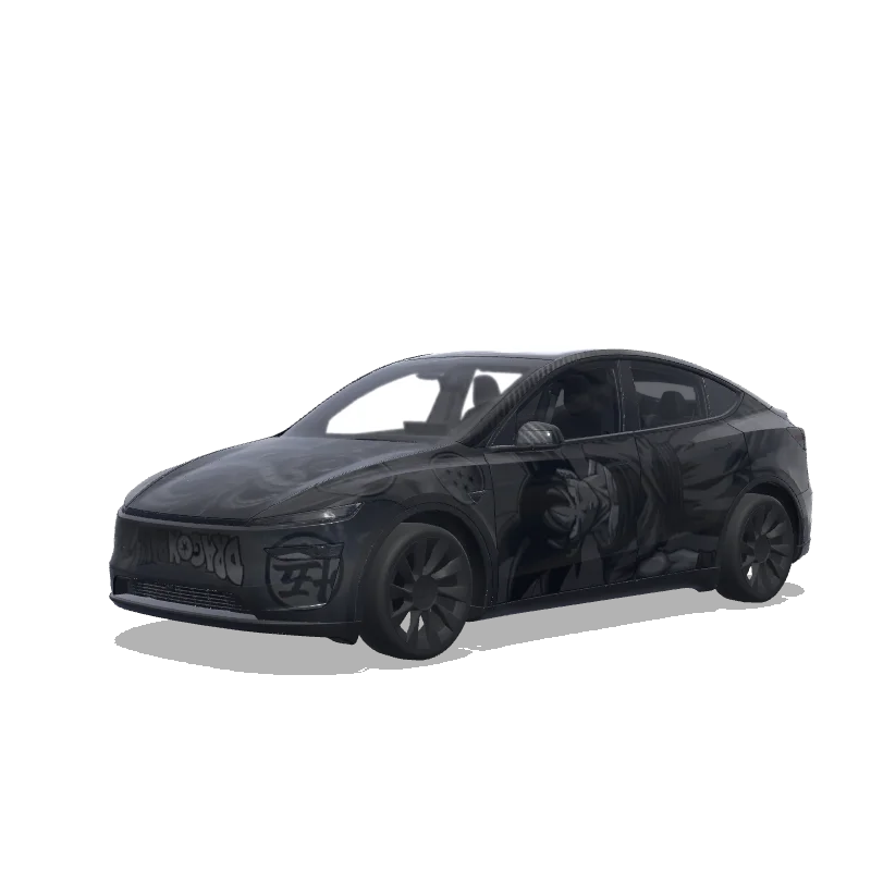 Tesla Model Y (2025+ Premium) custom wrap design