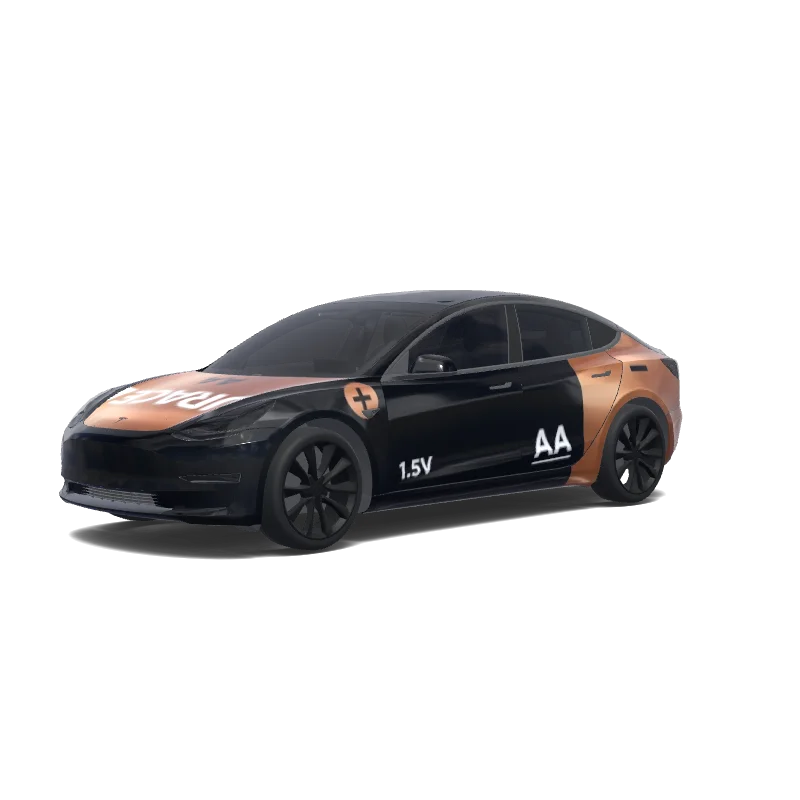 Covering personnalisé Tesla Model 3