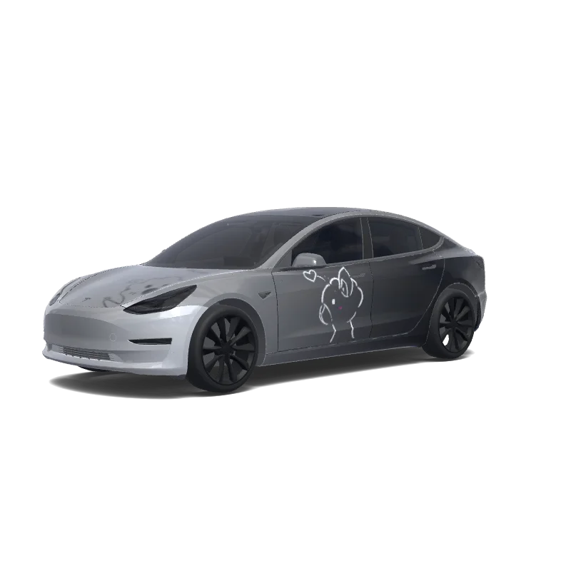 Alpaca - Tesla Model 3 wrap