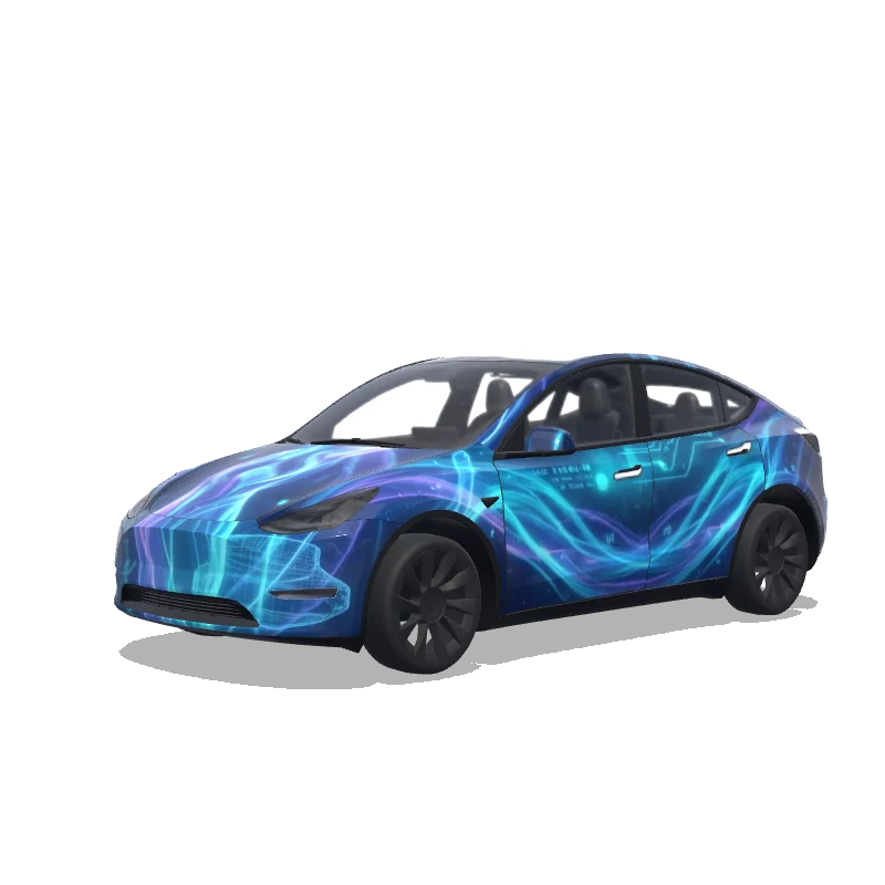 Tesla Model Y 自定义涂装设计