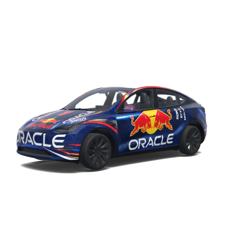 RedBull Racing F1 Max 2026 - Tesla Model Y wrap