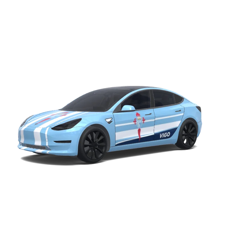 Tesla Model 3 custom wrap design