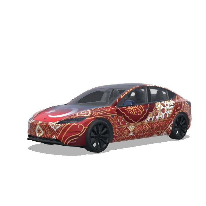 Individuelles Folierungsdesign für Tesla Model 3 (2024+ Performance)