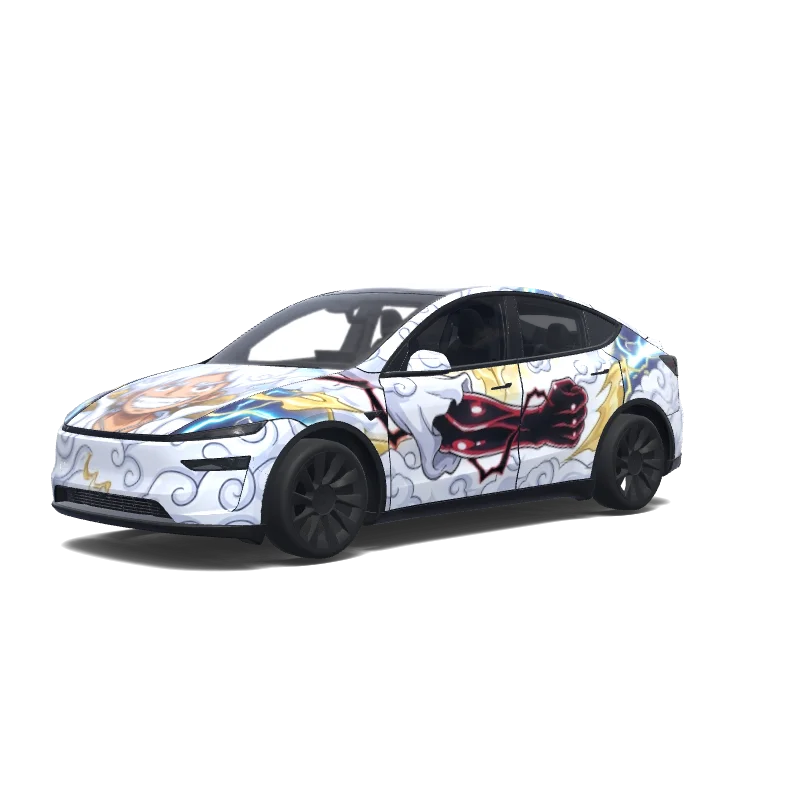 Tesla Model Y (2025+ Premium) custom wrap design