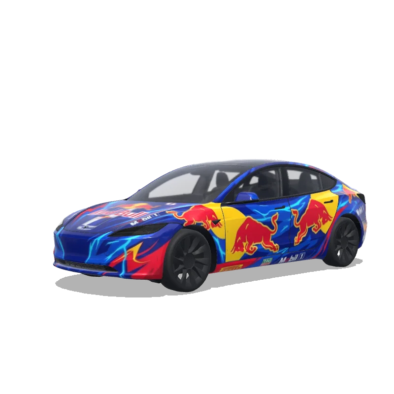 Tesla Model 3 (2024+ Standard/Premium) custom wrap design