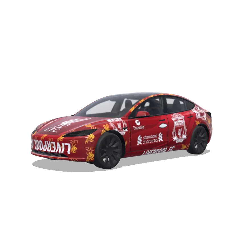 Tesla Model 3 (2024+ Standard/Premium) custom wrap design