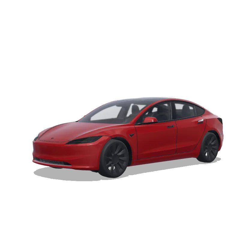 Tesla Model 3 (2024+ Standard/Premium) custom wrap design