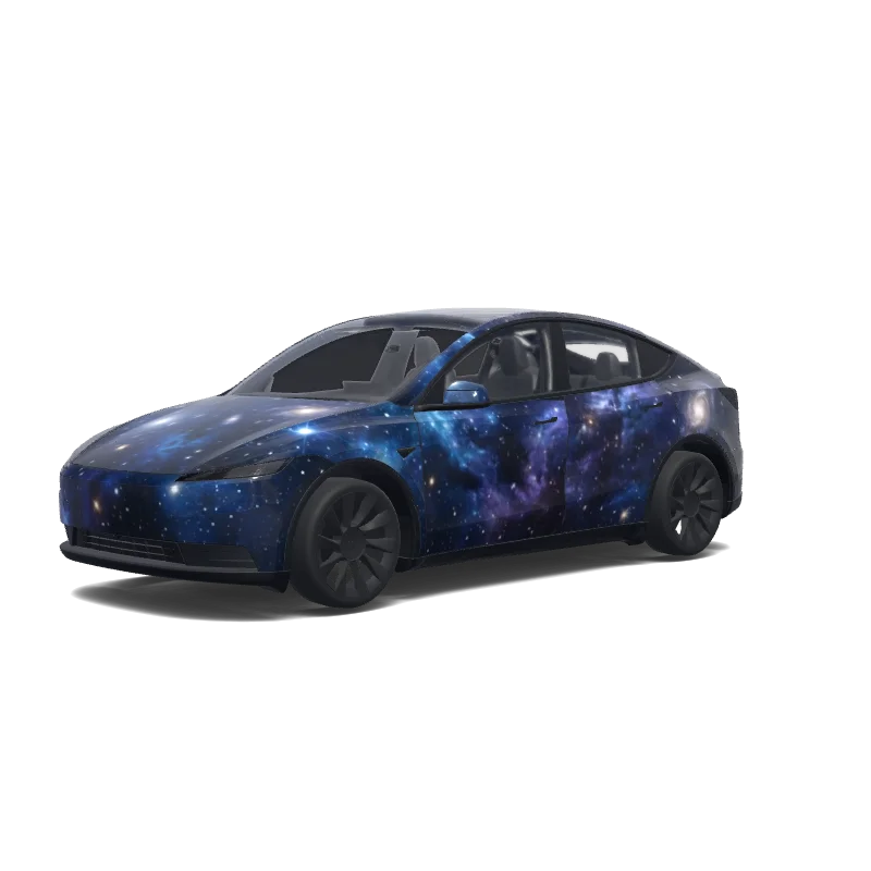 Tesla Model Y (2025+ Standard) custom wrap design