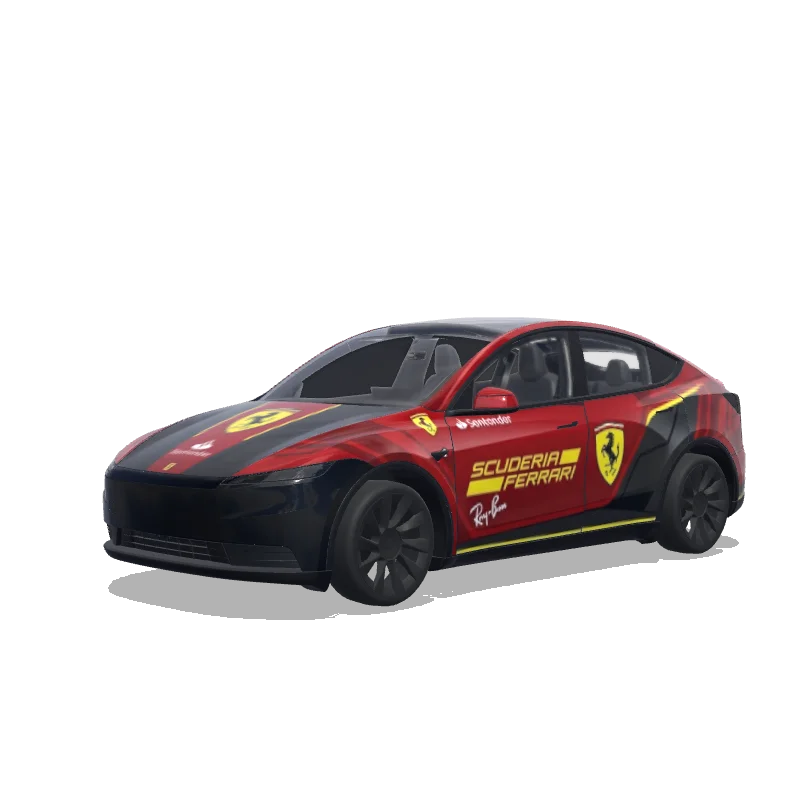 Tesla Model Y (2025+ Standard) custom wrap design