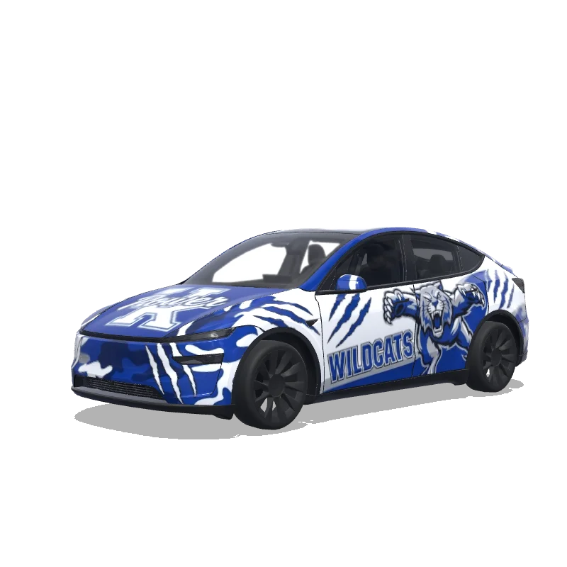 Tesla Model Y (2025+ Premium) custom wrap design