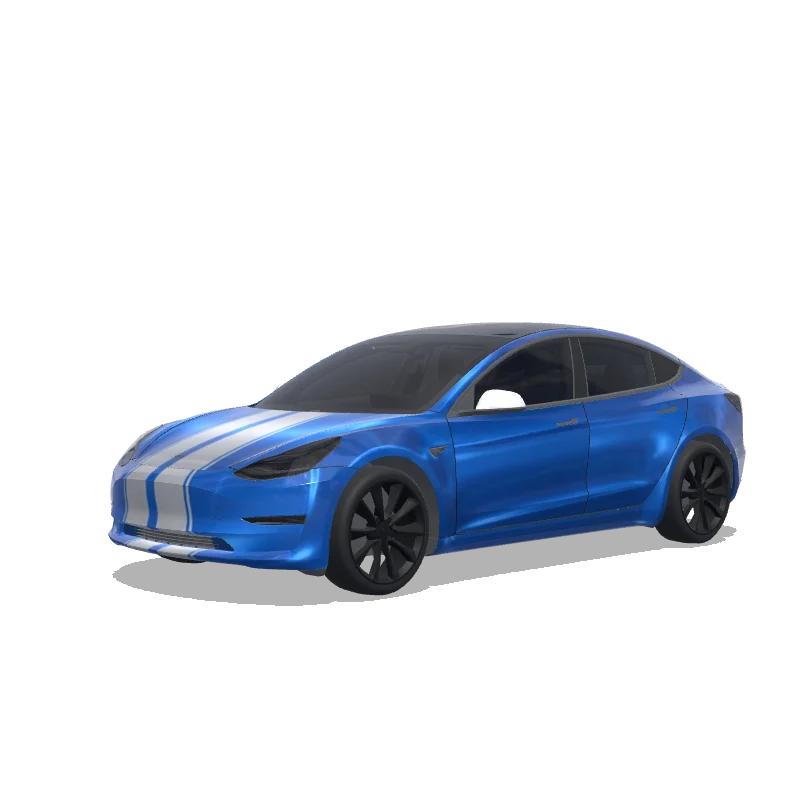 Tesla Model 3 custom wrap design