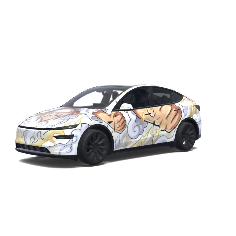 Tesla Model Y (2025+ Premium) custom wrap design