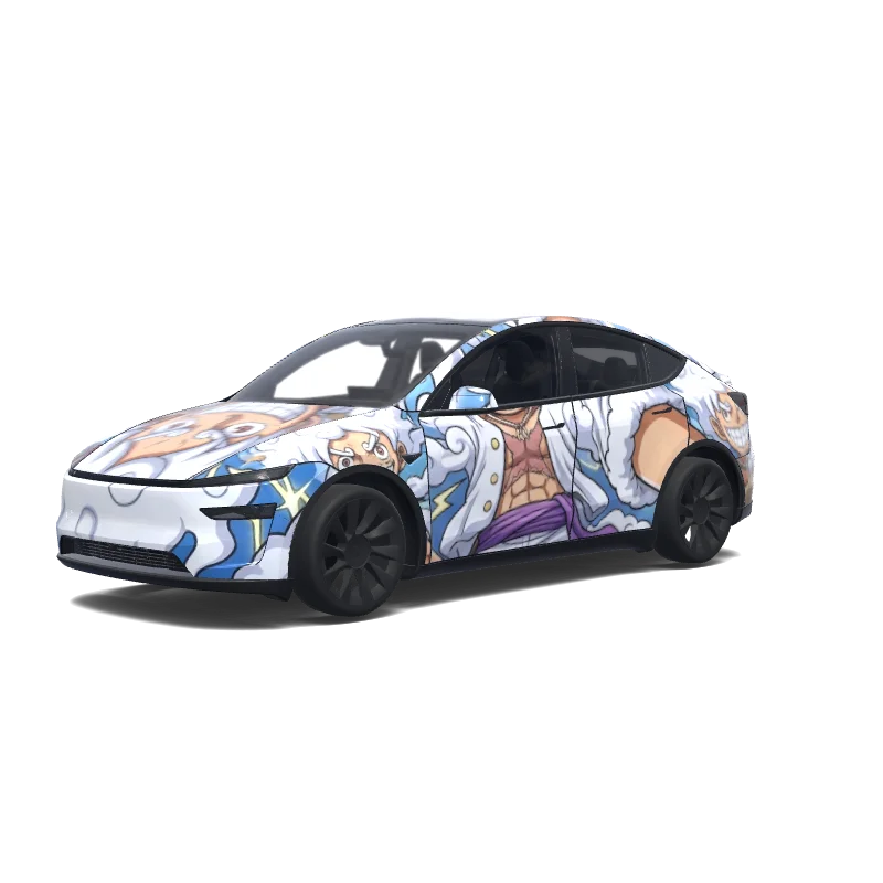 Tesla Model Y (2025+ Premium) custom wrap design