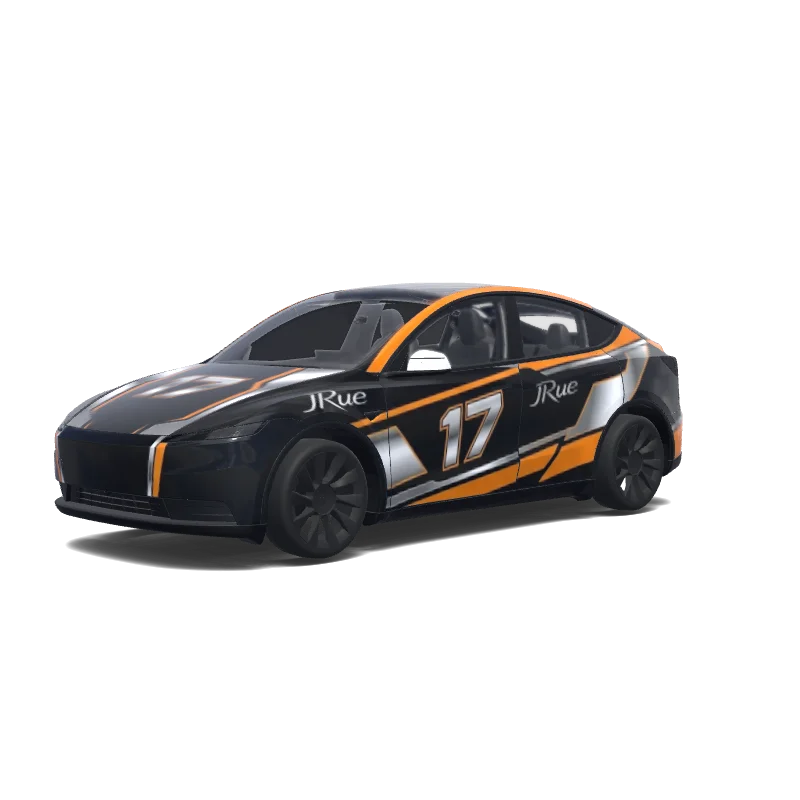 Tesla Model Y (2025+ Standard) custom wrap design