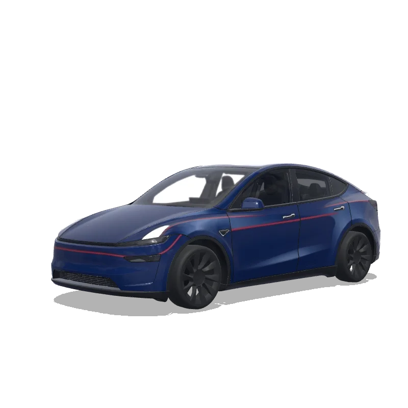 Tesla Model Y (2025+ Premium) custom wrap design