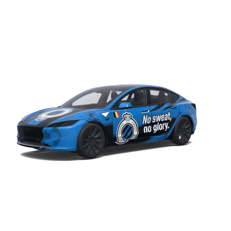 Tesla Model 3 (2024+ Standard/Premium) custom wrap design