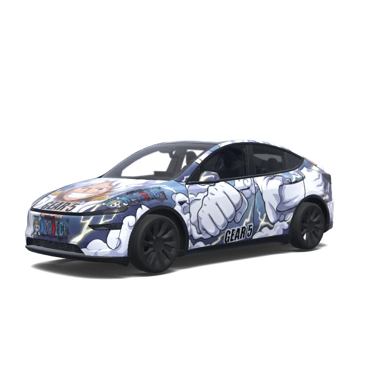 Tesla Model Y (2025+ Premium) custom wrap design