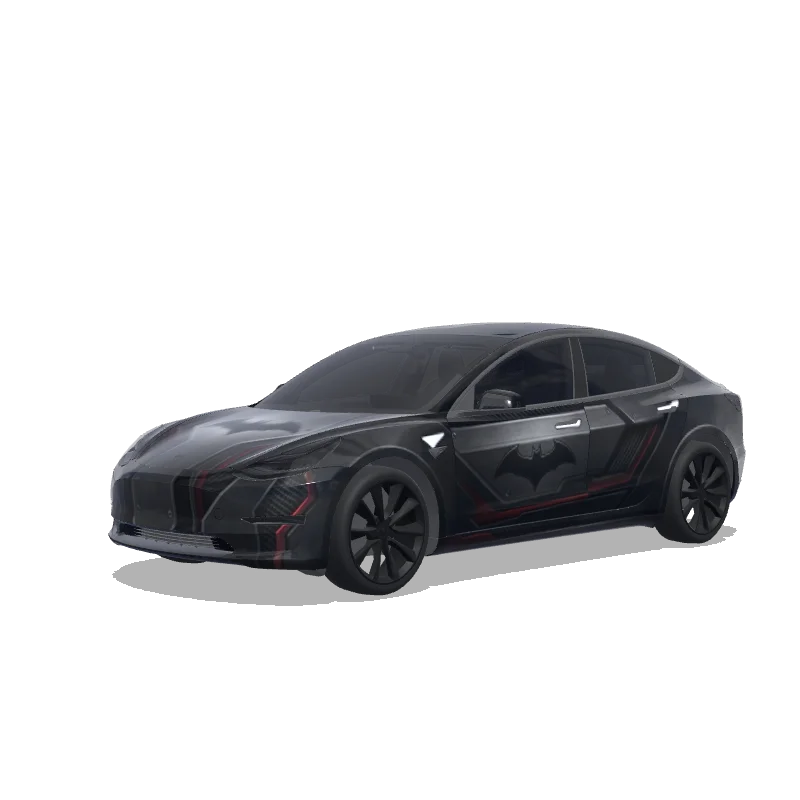 Tesla Model 3 custom wrap design