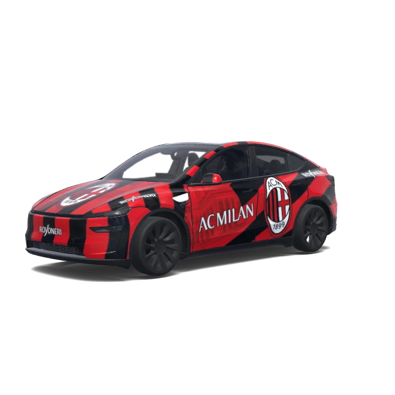 Tesla Model Y (2025+ Premium) custom wrap design