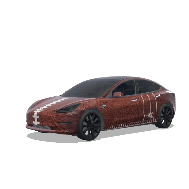 Tesla Model 3 custom wrap design